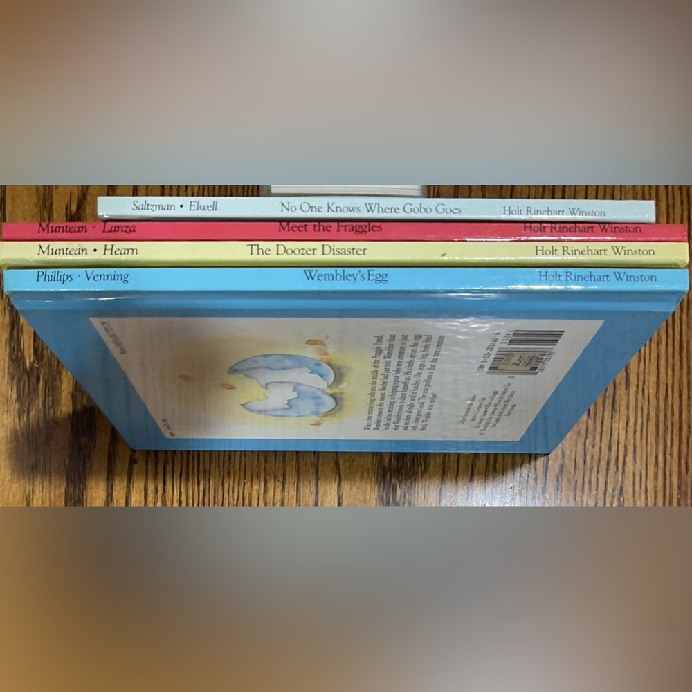 4 Fraggles - Fraggle Rock books set - Picture 2 of 14